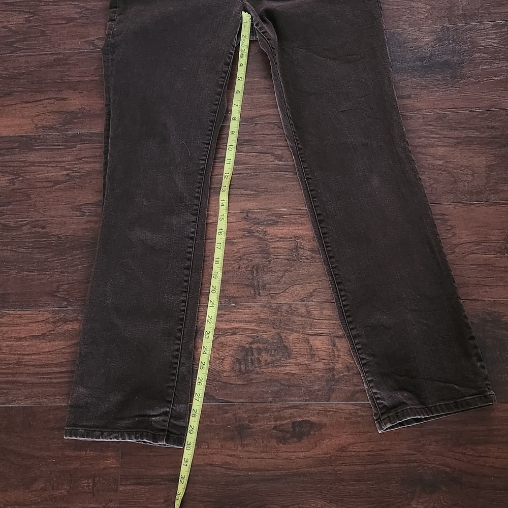 LRL BROWN STRAIGHT LEG JEANS - Picture 5 of 7